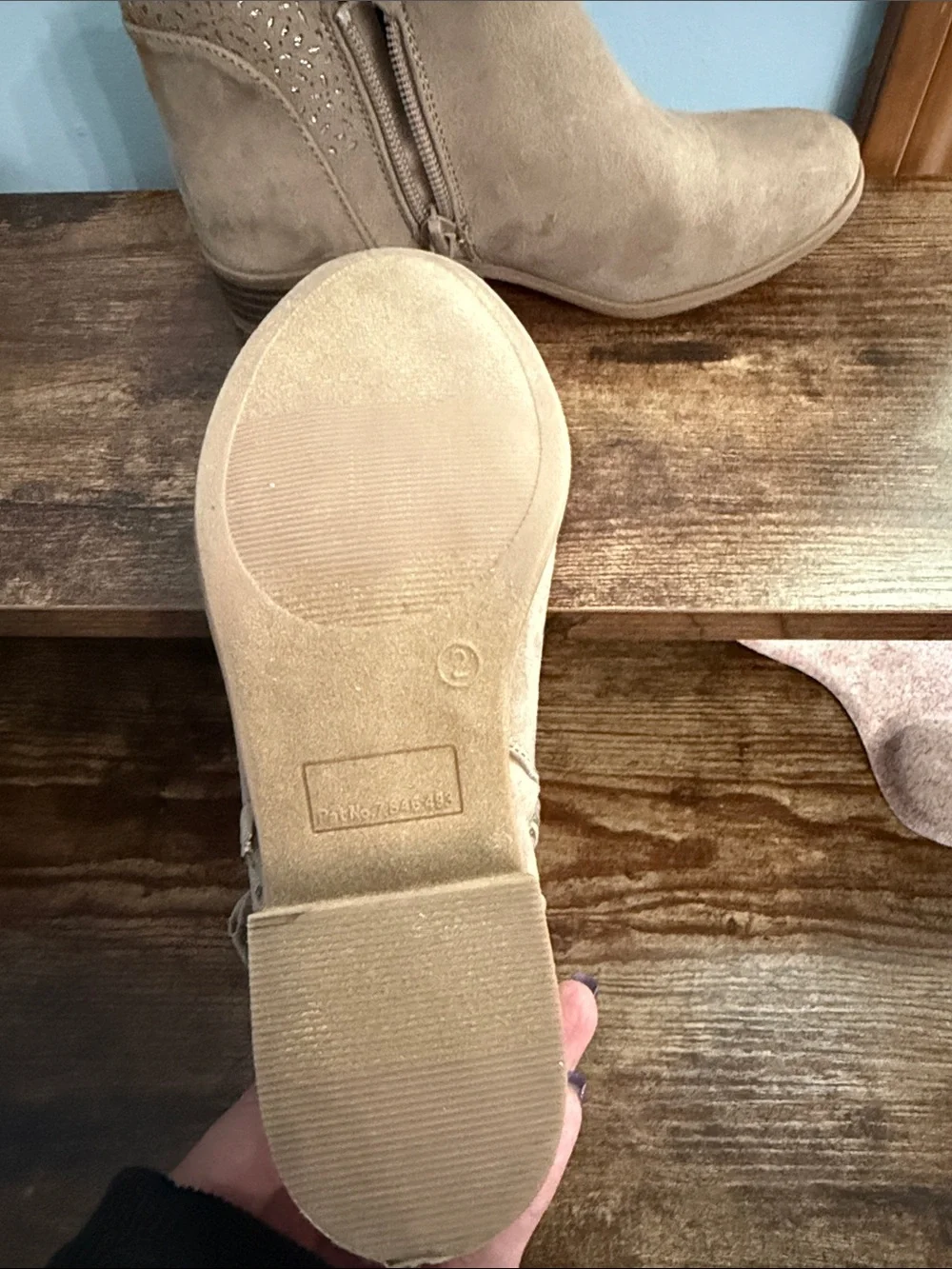 Girls Bow-Accent Ankle Booties